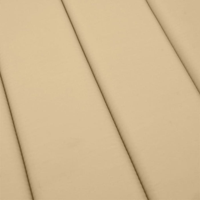 Pernă de șezlong, melanj bej, 200x60x4 cm textil WALTI