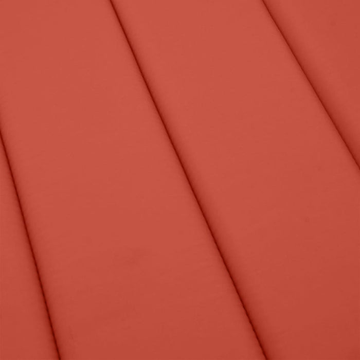 Pernă de șezlong, melanj roșu, 200x60x4 cm textil WALTI