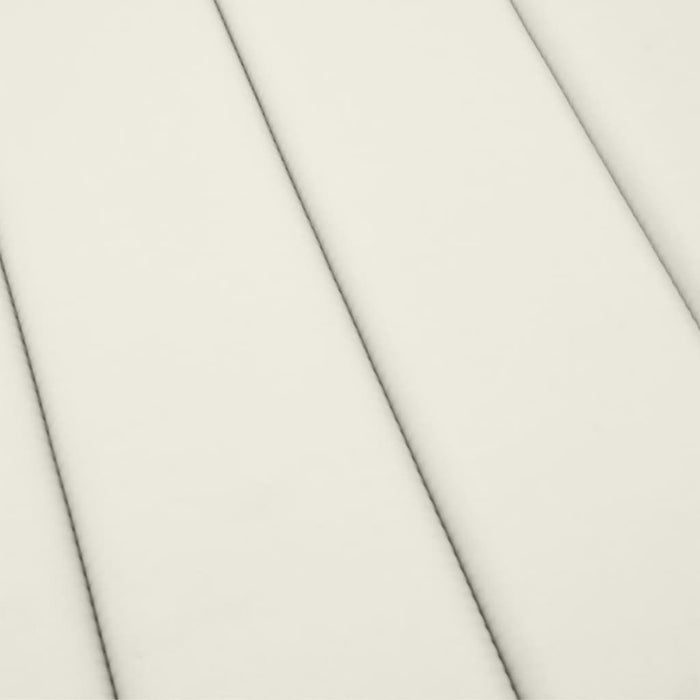 Pernă de șezlong, melanj crem, 200x70x4 cm textil WALTI