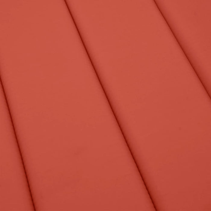 Pernă de șezlong, melanj roșu, 200x70x4 cm textil WALTI