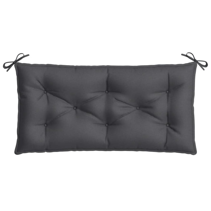 Pernă bancă de grădină, melanj antracit 100x50x7 cm textil - WALTI WALTI