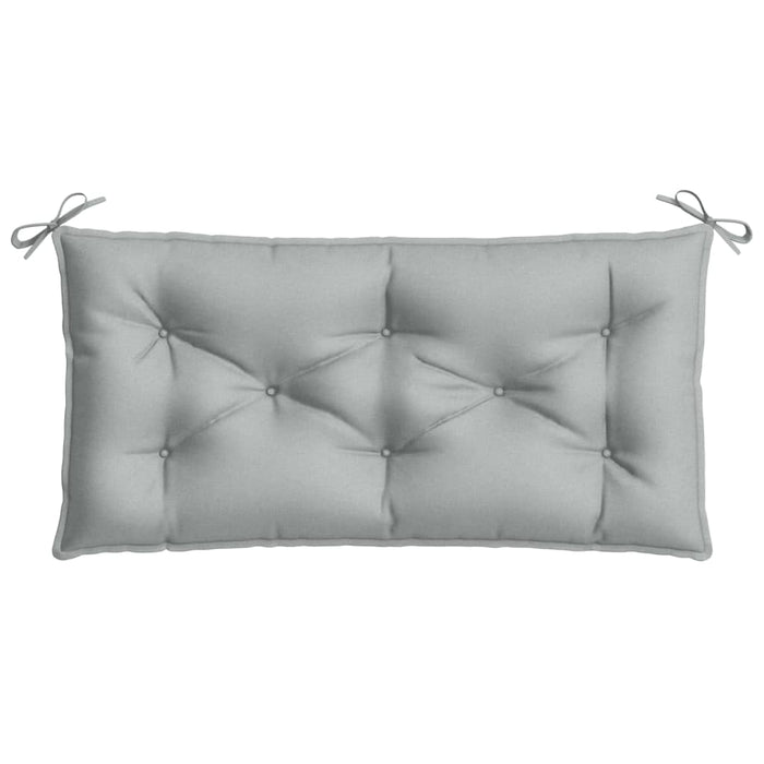 Pernă bancă de grădină, melanj gri deschis, 100x50x7 cm, textil - WALTI WALTI