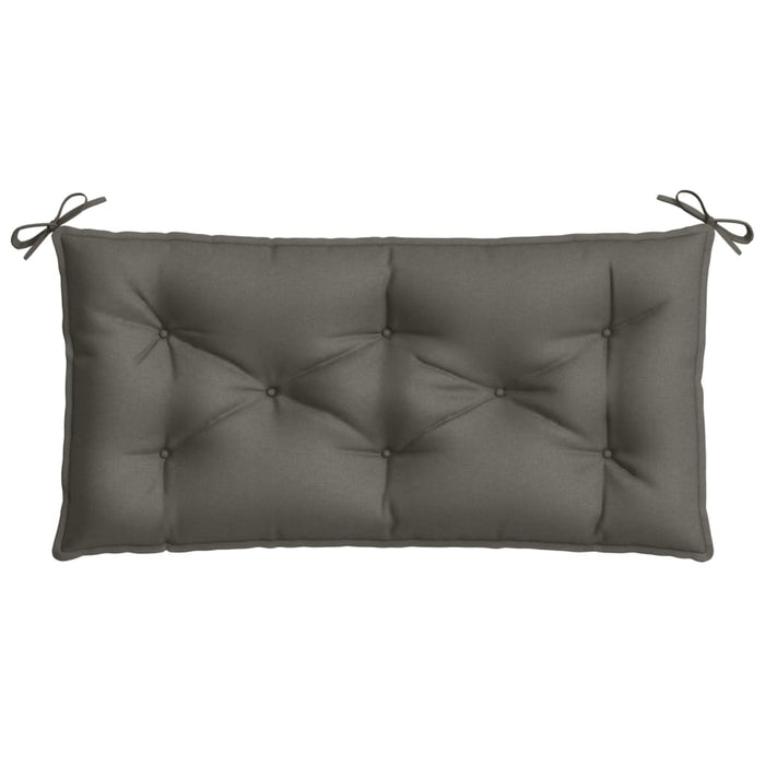 Pernă bancă de grădină, melanj gri închis, 100x50x7 cm, textil - WALTI WALTI