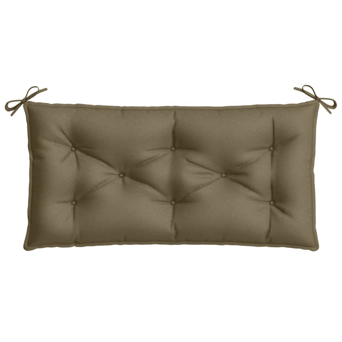 Pernă bancă de grădină, melanj gri taupe, 100x50x7 cm, textil - WALTI WALTI