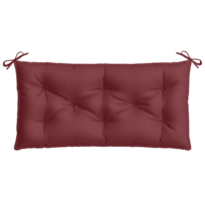 Pernă bancă de grădină, melanj roșu vin, 100x50x7 cm, textil - WALTI WALTI