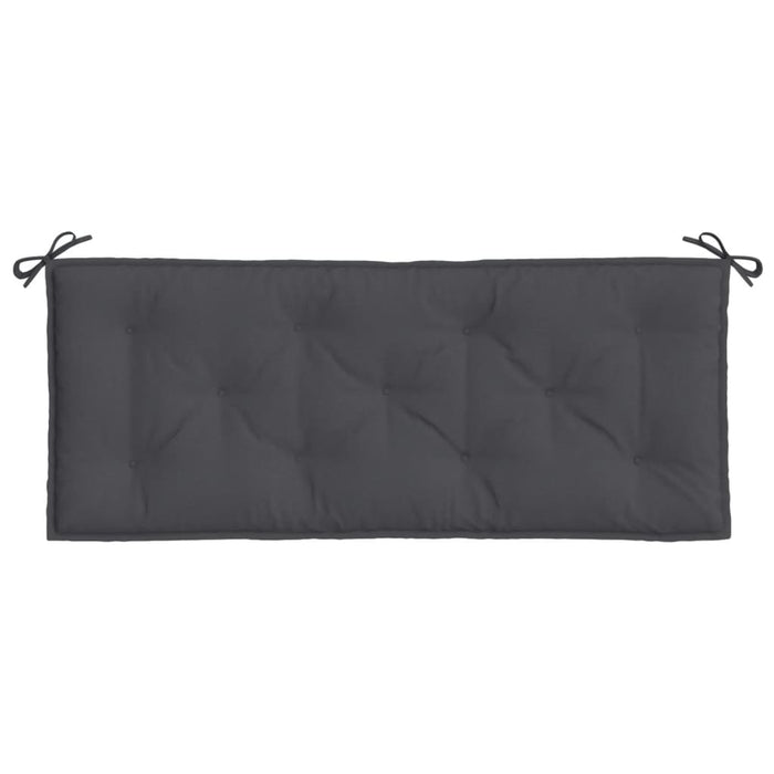 Pernă bancă de grădină, melanj antracit, 120x50x7 cm, textil - WALTI WALTI