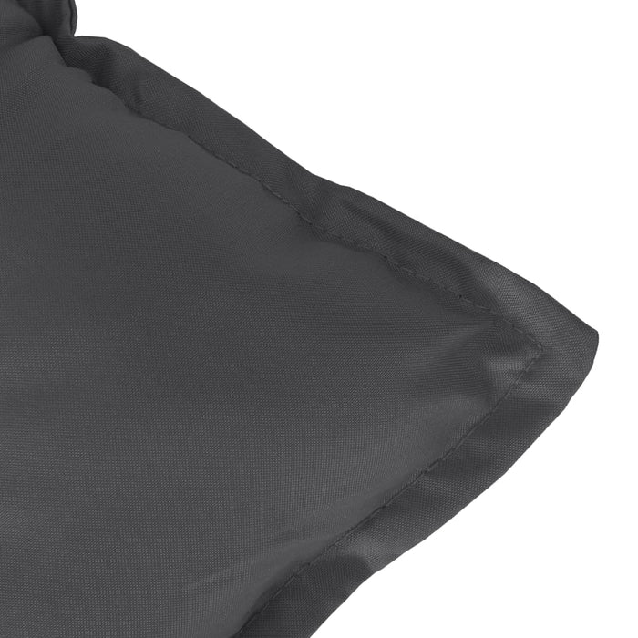 Pernă bancă de grădină, melanj antracit, 120x50x7 cm, textil - WALTI WALTI