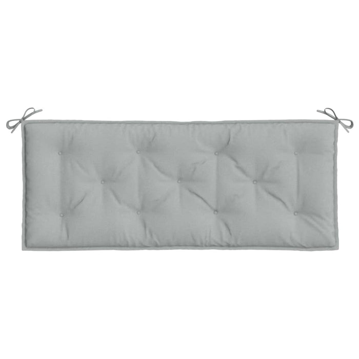 Pernă bancă de grădină, melanj gri deschis, 120x50x7 cm, textil WALTI