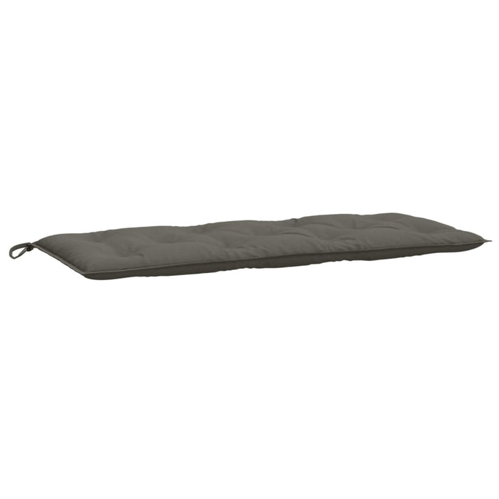 Pernă bancă de grădină, melanj gri închis, 120x50x7 cm, textil WALTI