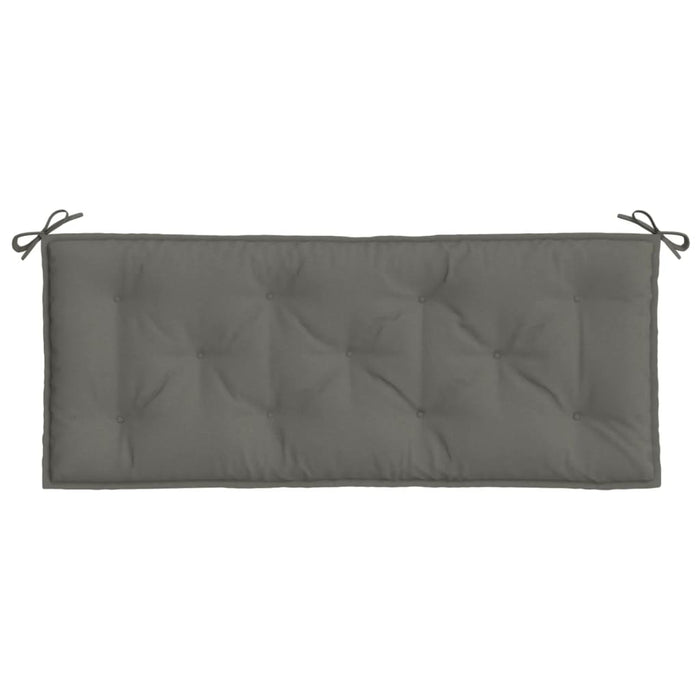 Pernă bancă de grădină, melanj gri închis, 120x50x7 cm, textil WALTI