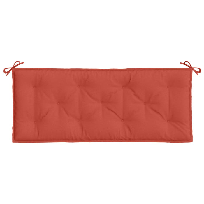 Pernă bancă de grădină, melanj roșu, 120x50x7 cm, textil WALTI