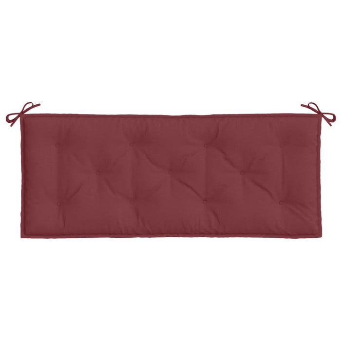 Pernă bancă de grădină, melanj roșu vin, 120x50x7 cm, textil - WALTI WALTI