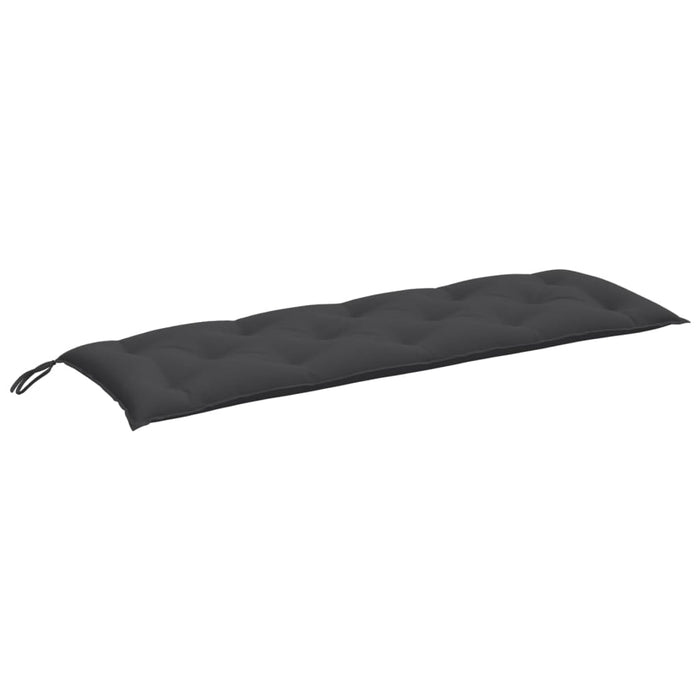 Pernă bancă de grădină, melanj antracit, 150x50x7 cm, textil - WALTI WALTI