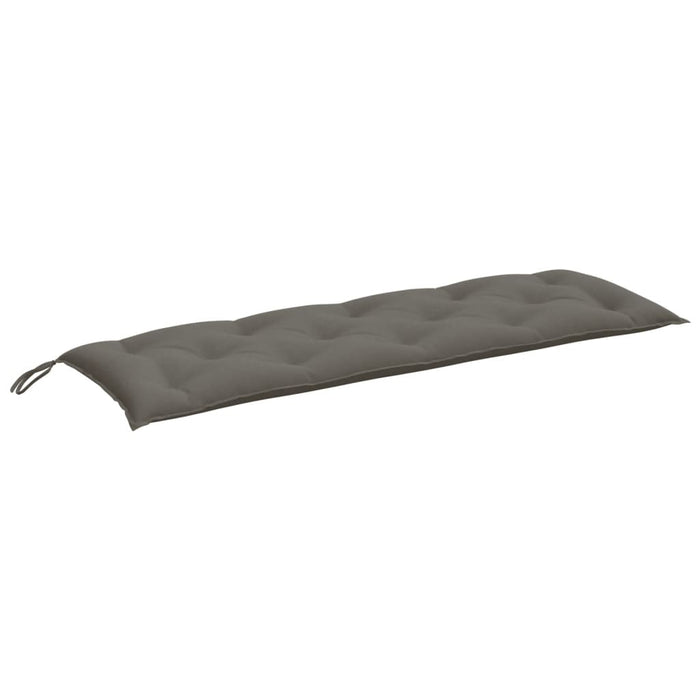 Pernă bancă de grădină, melanj gri închis, 150x50x7 cm, textil - WALTI WALTI