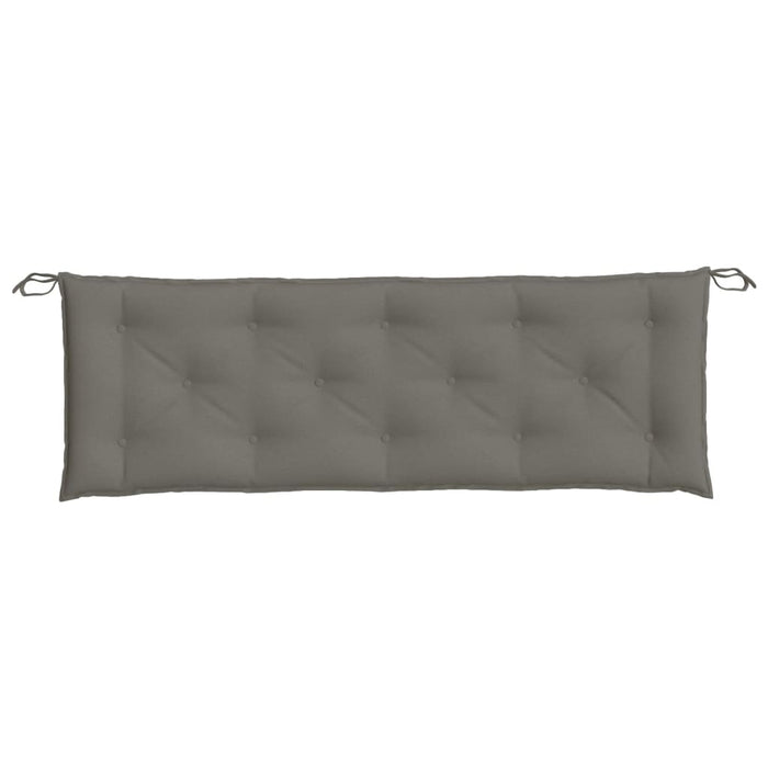 Pernă bancă de grădină, melanj gri închis, 150x50x7 cm, textil - WALTI WALTI