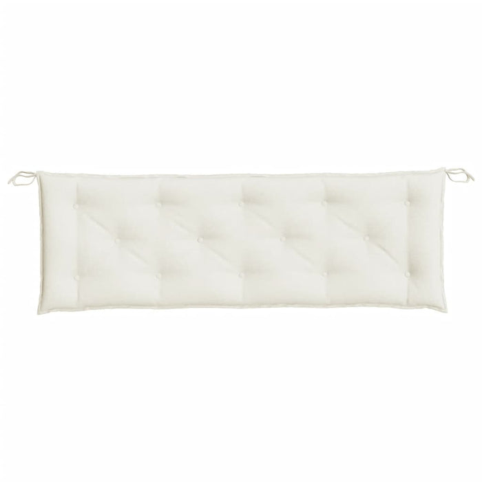 Pernă bancă de grădină, melanj crem, 150x50x7 cm, textil WALTI
