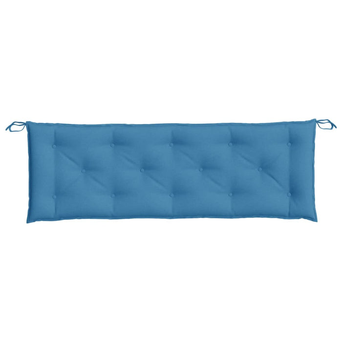 Pernă bancă de grădină, melanj albastru, 150x50x7 cm, textil WALTI