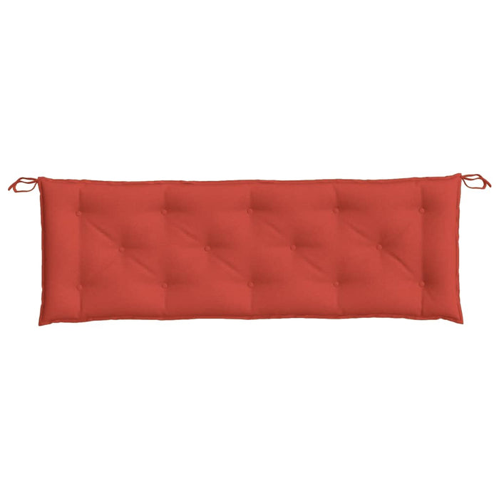 Pernă bancă de grădină, melanj roșu, 150x50x7 cm, textil WALTI
