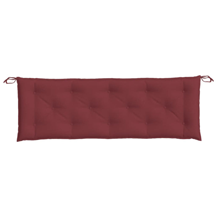 Pernă bancă de grădină, melanj roșu vin, 150x50x7 cm, textil - WALTI WALTI