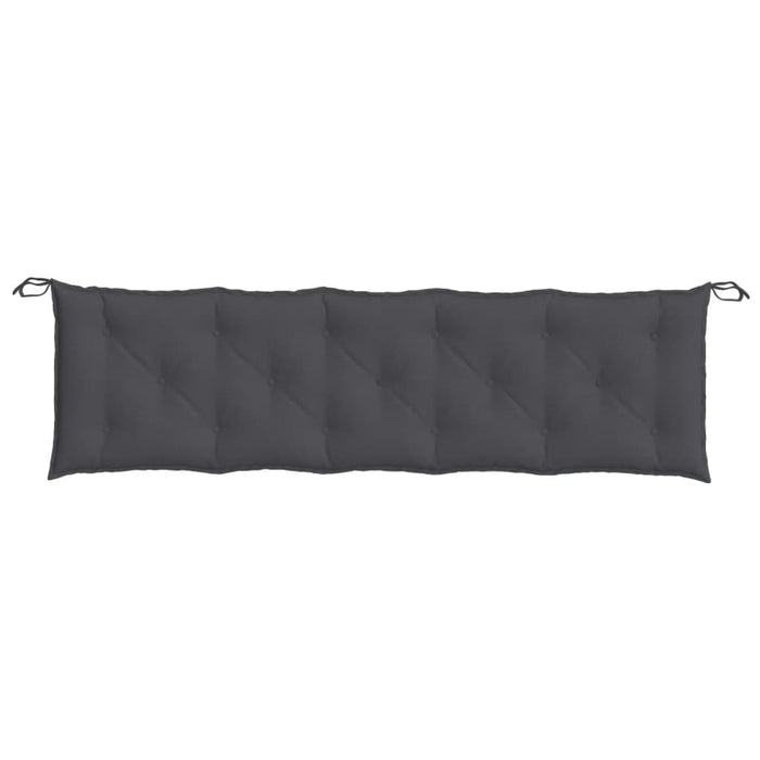 Pernă bancă de grădină, melanj antracit, 180x50x7 cm, textil - WALTI WALTI