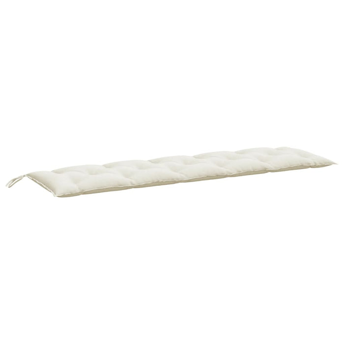 Pernă bancă de grădină, melanj crem, 180x50x7 cm, textil WALTI