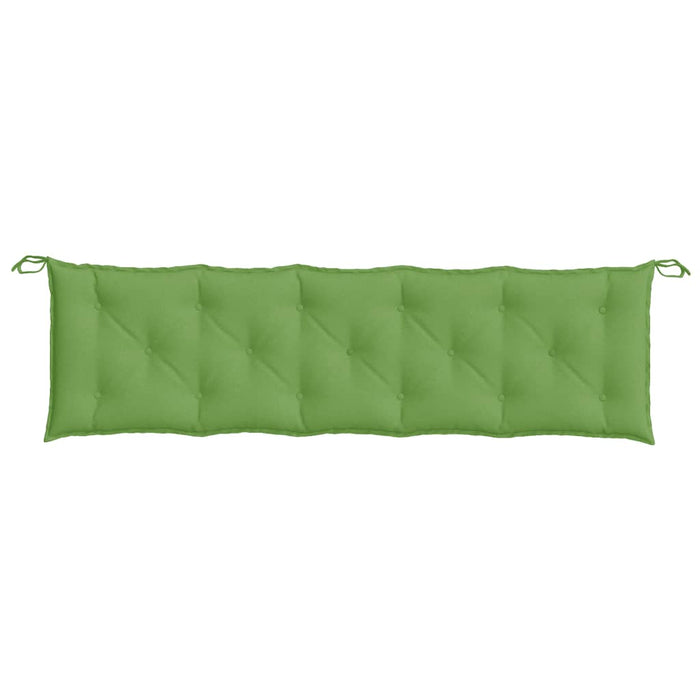 Pernă bancă de grădină, melanj verde, 180x50x7 cm textil WALTI