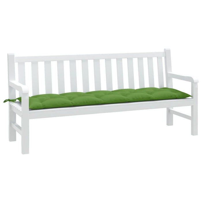 Pernă bancă de grădină, melanj verde, 180x50x7 cm textil WALTI