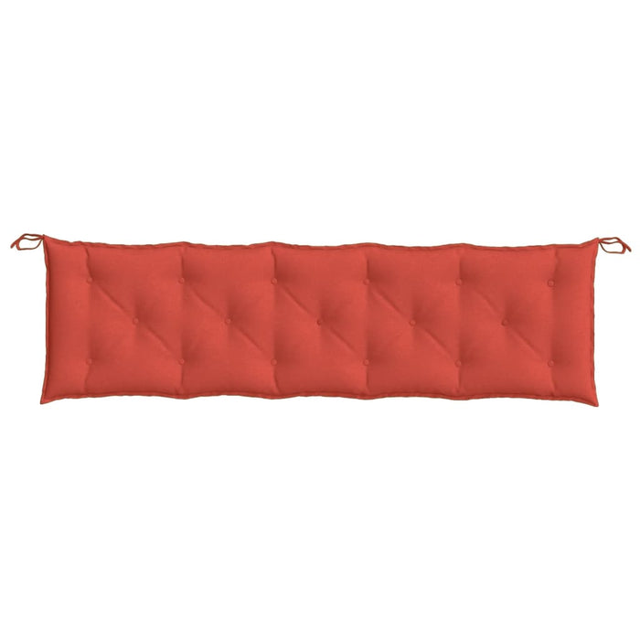 Pernă bancă de grădină, melanj roșu, 180x50x7 cm, textil WALTI