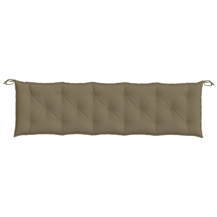Pernă bancă de grădină, melanj taupe, 180x50x7 cm, textil - WALTI WALTI