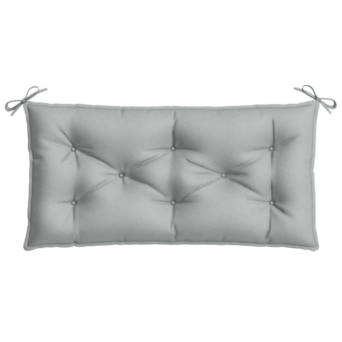Pernă bancă de grădină 2db melanj gri deschis 100x50x7cm textil - WALTI WALTI