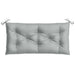 Pernă bancă de grădină 2db melanj gri deschis 100x50x7cm textil - WALTI WALTI