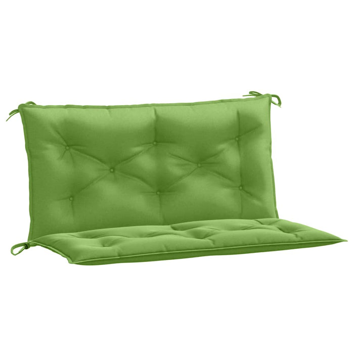 Pernă bancă de grădină, 2 buc. melanj verde, 100x50x7 cm textil - WALTI WALTI