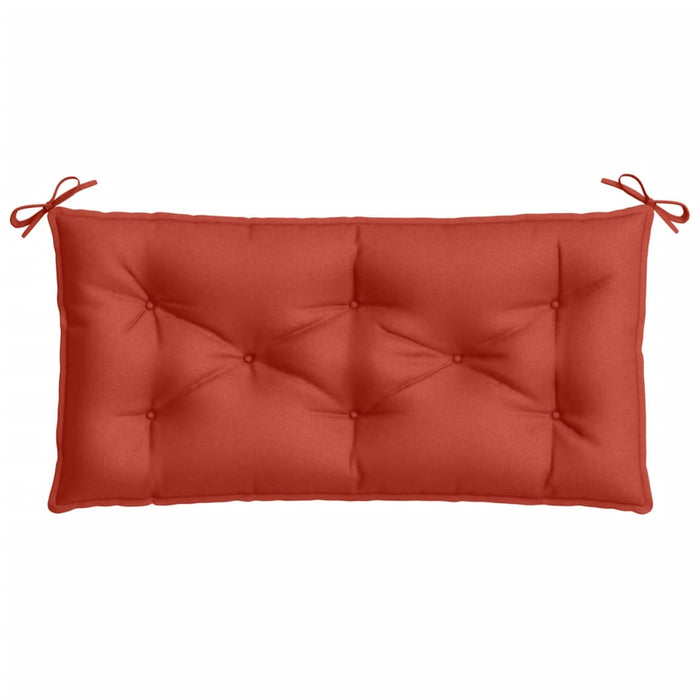 Pernă bancă de grădină, 2 buc. melanj roșu, 100x50x7 cm, textil - WALTI WALTI
