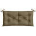 Pernă bancă de grădină 2buc melanj gri taupe 100x50x7 cm textil - WALTI WALTI