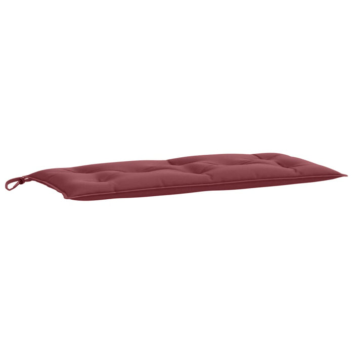 Pernă bancă de grădină 2 buc melanj roșu vin 100x50x7 cm textil - WALTI WALTI