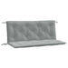 Pernă bancă de grădină 2db melanj gri deschis 120x50x7cm textil - WALTI WALTI