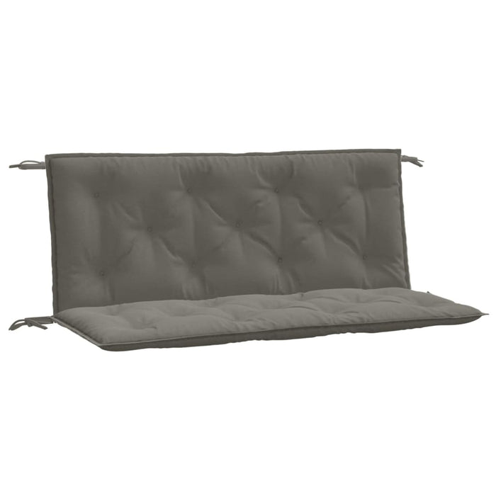 Pernă bancă de grădină 2buc melanj gri închis 120x50x7cm textil - WALTI WALTI