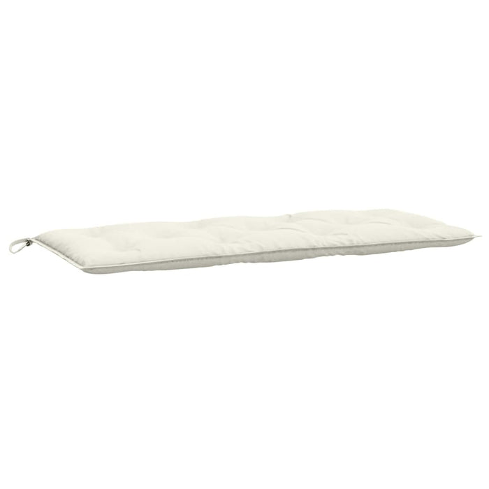 Pernă bancă de grădină, 2 buc. melanj crem, 120x50x7 cm, textil - WALTI WALTI