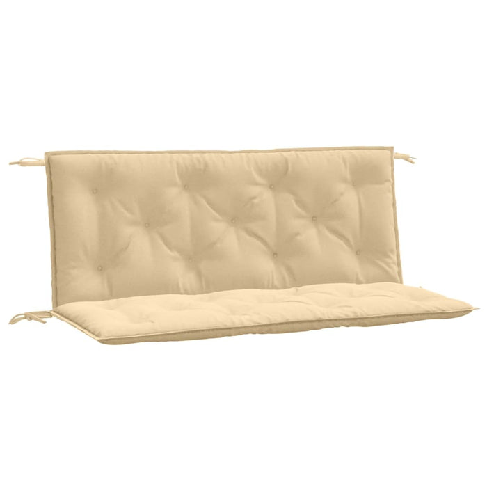 Pernă bancă de grădină, 2 buc., melanj bej, 120x50x7 cm, textil - WALTI WALTI