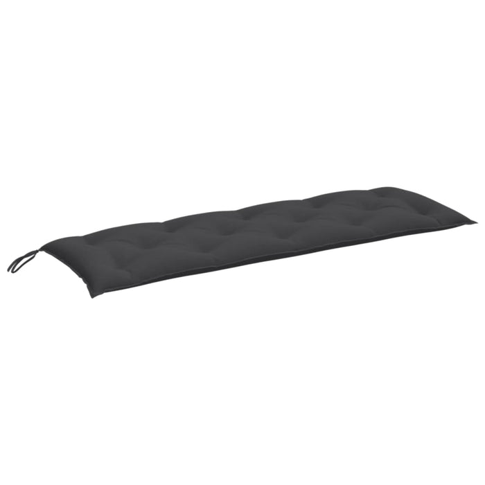 Pernă bancă de grădină 2 buc melanj antracit 150x50x7 cm textil - WALTI WALTI