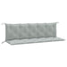 Pernă bancă de grădină 2db melanj gri deschis 180x50x7cm textil - WALTI WALTI