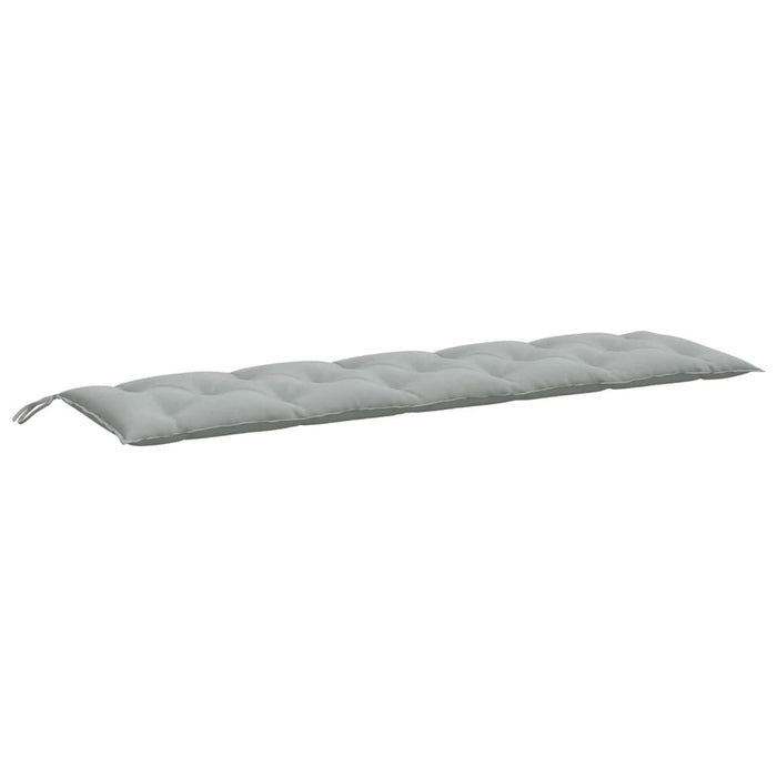 Pernă bancă de grădină 2db melanj gri deschis 180x50x7cm textil - WALTI WALTI
