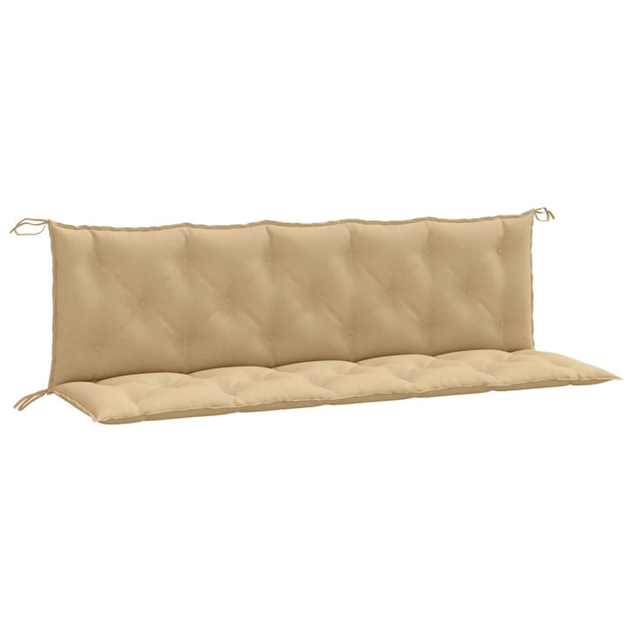 Pernă bancă de grădină, 2 buc. melanj bej, 180x50x7 cm, textil - WALTI WALTI