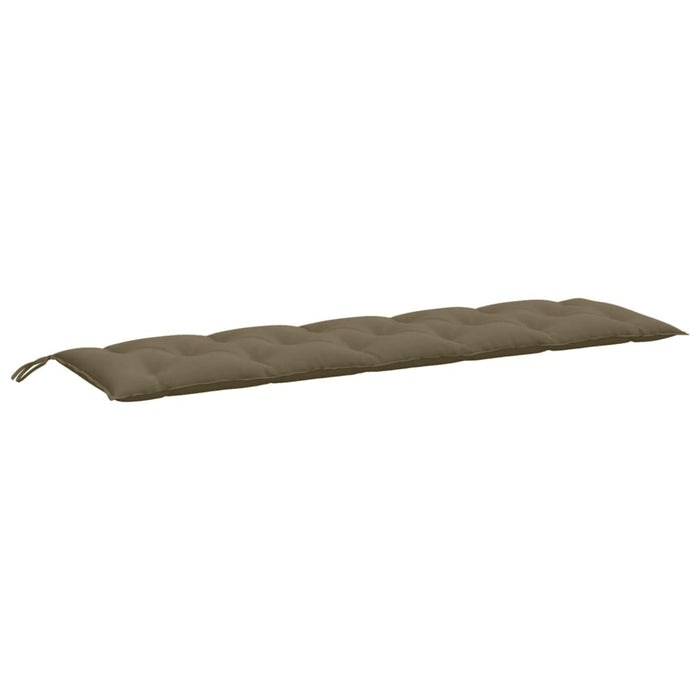 Pernă bancă de grădină, 2 buc. melanj taupe, 180x50x7 cm textil - WALTI WALTI