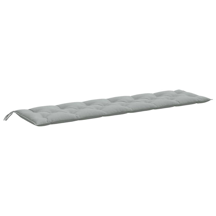 Pernă bancă de grădină 2db melanj gri deschis 200x50x7cm textil - WALTI WALTI