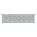 Pernă bancă de grădină 2db melanj gri deschis 200x50x7cm textil - WALTI WALTI