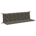 Pernă bancă de grădină 2buc melanj gri închis 200x50x7cm textil - WALTI WALTI