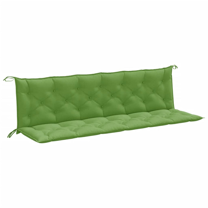 Pernă bancă de grădină, 2 buc. melanj verde, 200x50x7 cm textil - WALTI WALTI