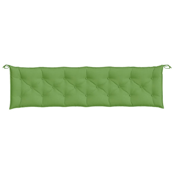 Pernă bancă de grădină, 2 buc. melanj verde, 200x50x7 cm textil - WALTI WALTI