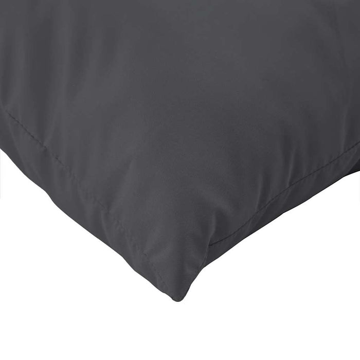 Perne de paleți, 2 buc., melanj antracit, material textil - WALTI WALTI